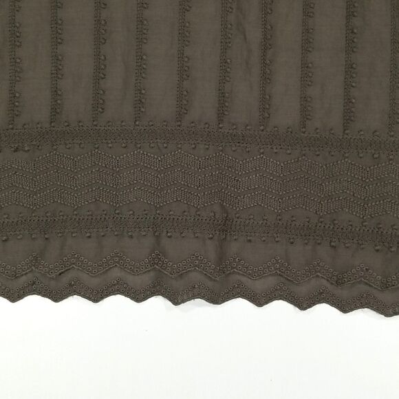 Eddie Bauer Blouse Women's Size XS Embroidered Long Sleeve 1/2 Button Up Office - Picture 5 of 10